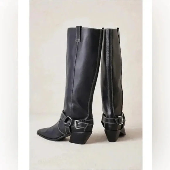 Free People Caverly Milly High Boot Size 38 - Picture 5 of 11
